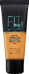 Maybelline New York Make-up Fit me! MATTE&PORELESS Rich Tan 238