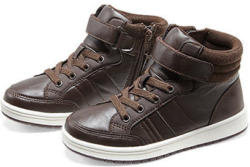 Sneaker, dunkelbraun