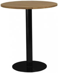 Bartisch In Holz, Metall 90/105 Cm