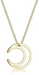 Elli Collierkettchen »Halbmond Astro Cut-Out 925 Sterling Silber«