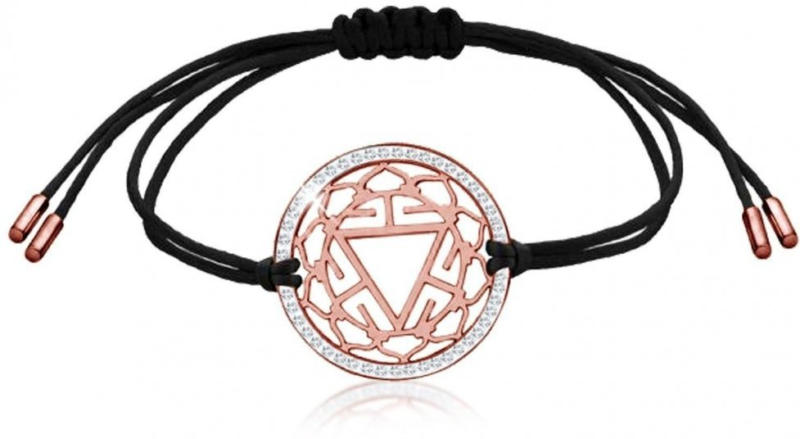 Nenalina Armband »Solarplexus Chakra Swarovski® Kristalle 925 Silber«
