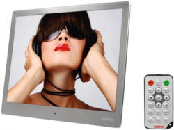 Hama Digitaler Bilderrahmen Musik und Video, 24,64cm (9,7 Zoll) »4 GB int. Speicher USB HDMI SD«
