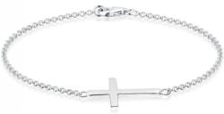 Elli Armband »Kreuz Horizontal Schlicht 925 Silber«