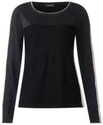 Color-Block-Pulli mit Metall
