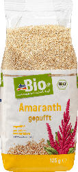 dmBio Amaranth, gepufft