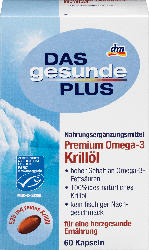 DAS gesunde PLUS Premium Omega-3 Krillöl Kapseln