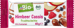 dmBio Fruchtschnitte Himbeer & Cassis