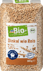 dmBio Getreide, Dinkel wie Reis, demeter