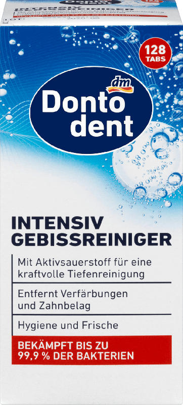 Dontodent Gebissreiniger Tabs Intensiv-Reiniger