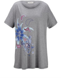 Janet und Joyce by Happy Size Shirt mit Frontprint