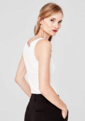 s.Oliver RED LABEL Geripptes Tanktop mit Spitze