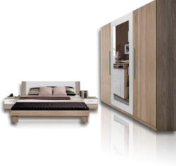 Schlafzimmer - 4-teilig - Eiche Sonoma