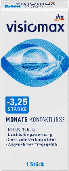 VISIOMAX Monatslinse Dioptrie -3,25