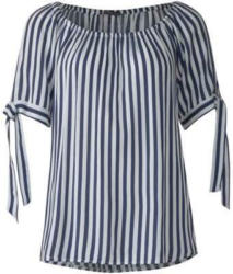 Carmenbluse mit Streifen