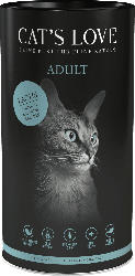 CAT'S LOVE Trockenfutter für Katzen, Adult, Lachs