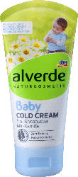 alverde NATURKOSMETIK Wind und Wetter Creme Baby Cold Cream