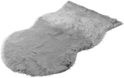 Großer Kuschelteppich mit Fellimitat