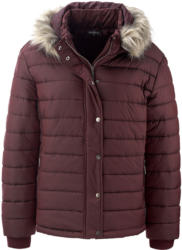 Damen Steppjacke mit gerippten Einsätzen