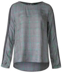 Karo Bluse mit Farbakzenten