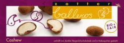 Zotter Schokoladen Balleros "Cashew"