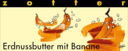 Zotter Schokoladen Erdnussbutter mit Banane
