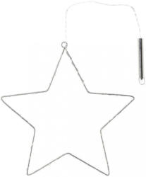 Dekostern Ø 55 cm Silberfarben