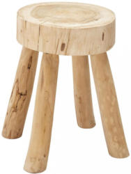 Hocker In Holz Naturfarben