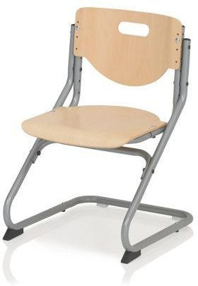 Kettler Stuhl / Schreibtischstuhl für Kinder silber / buche