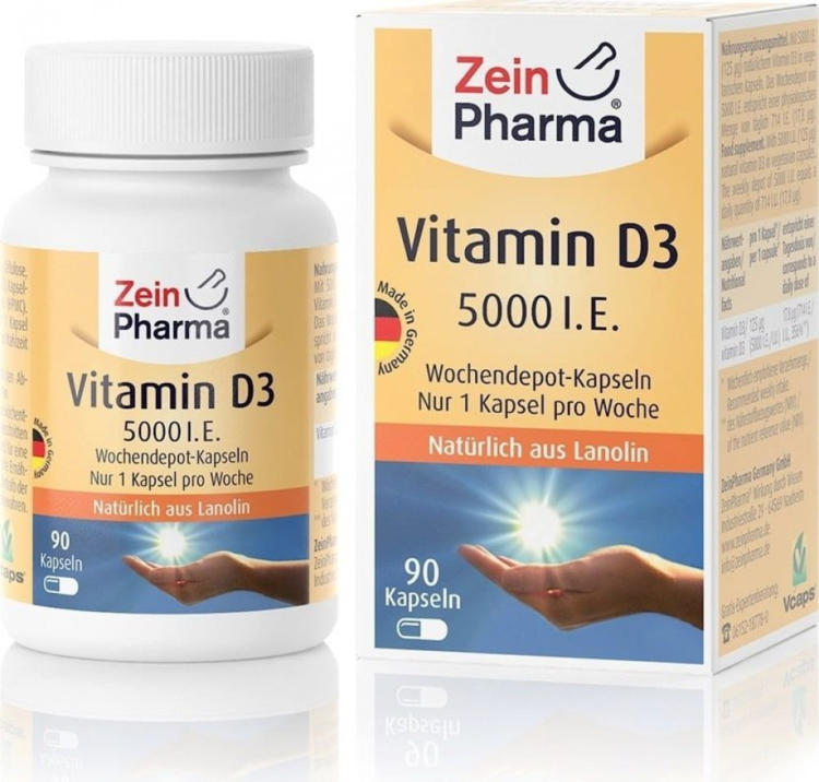 ZeinPharma Vitamin D3 5000 IE für nur 11 69 statt 12 99 Online von VitalAbo wogibtswas at