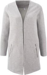 Damen Longblazer mit Reißverschlusstaschen