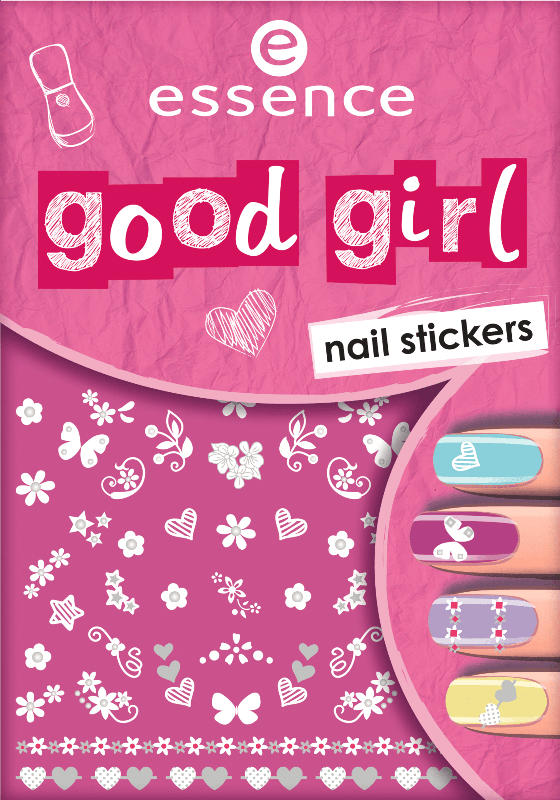 essence cosmetics Nagelsticker good girl nail stickers 03