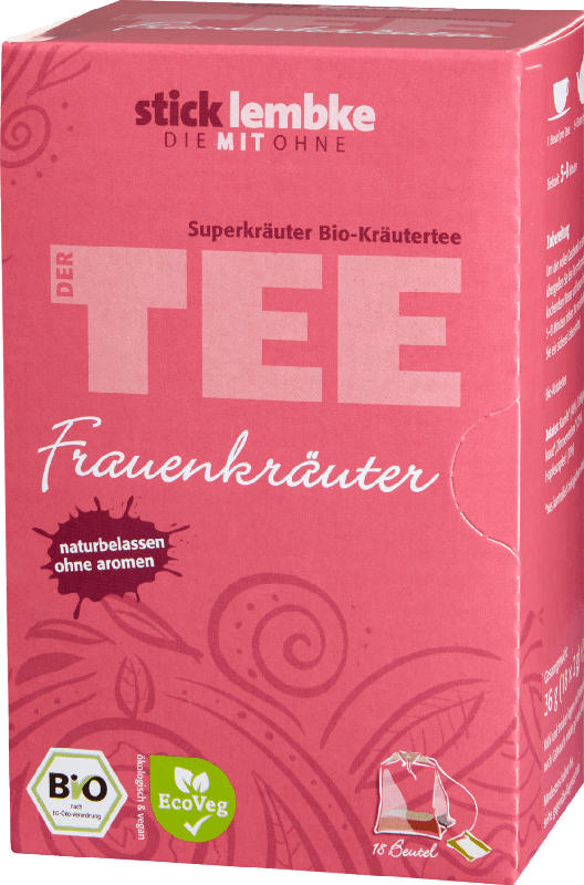 Stick & Lembke Kräutertee, Frauenkräuter (18x2g)