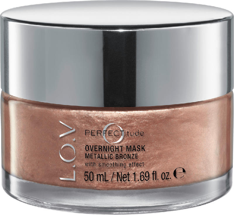 L.O.V PERFECTITUDE overnight mask metallic bronze