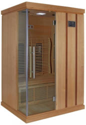 Infrarot Wärmekabine Trendy B/H/T: 123/190/103cm Naturfarben