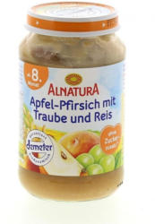 Alnatura Apfel-Pfirsich mit Traube & Reis