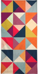 Handtuch "Bright Geometric Happy Pattern", Juniqe