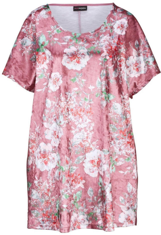 MIAMODA Longshirt vorne aus Samt