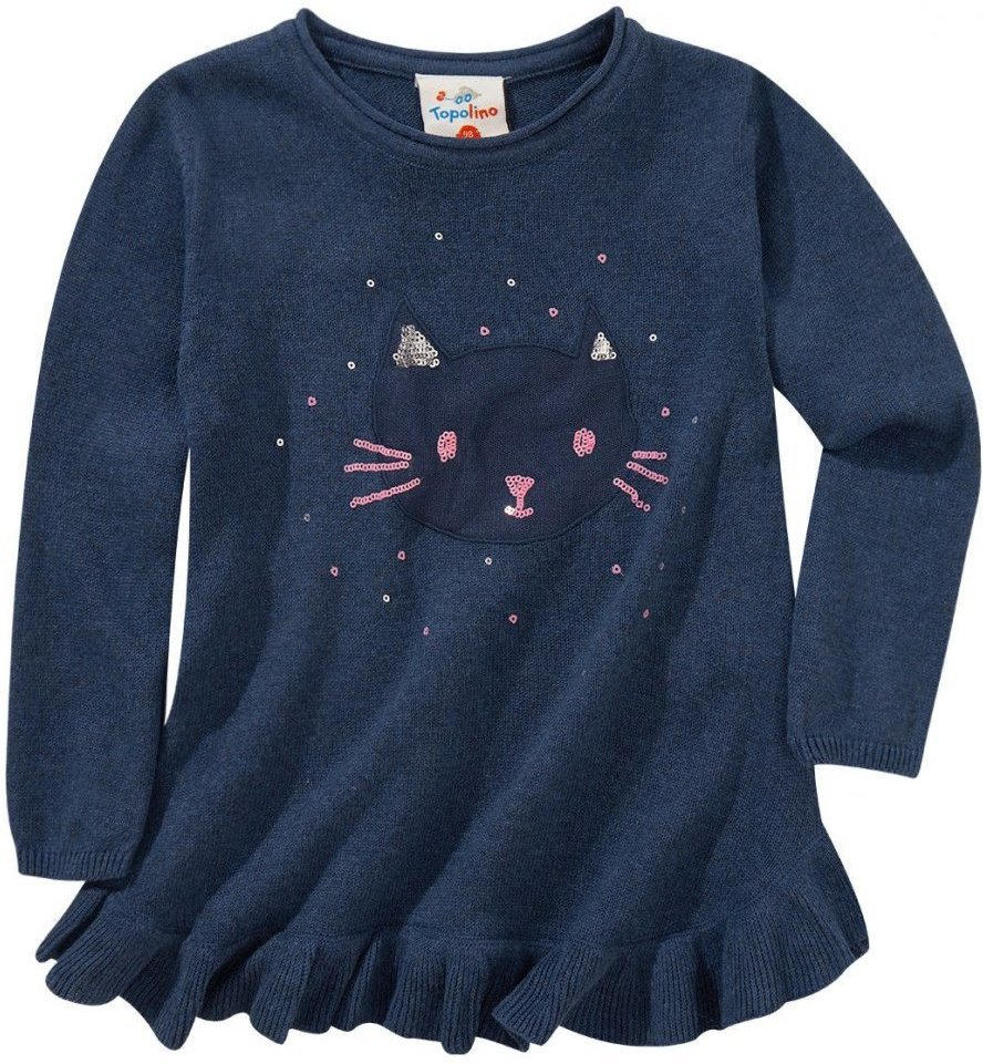Mädchen Pullover mit Katzen Motiv nur € 12,99 Ernsting's Mädchen Sweatshirt mit Katzen Motiv | Ernsting's family