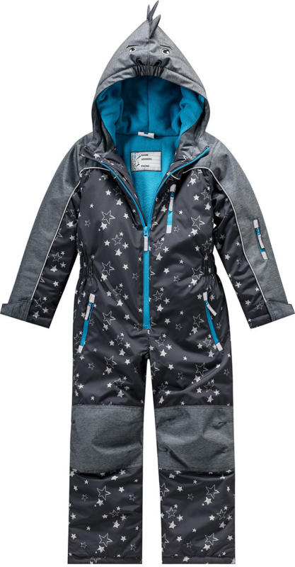 Jungen Schneeoverall mit Sternen-Print