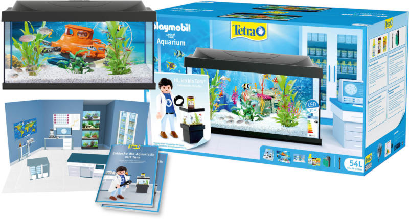 TETRA Aquarium Komplett-Set playmobil 54 l