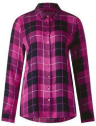 Karo Bluse im Hemd-Style