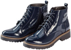 Damen Boots in Lack-Optik