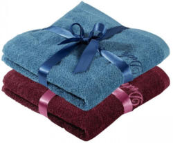 Handtuch mit Satin-Geschenkband, 50x100cm