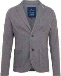 Sweat-Sakko in Melange-Optik