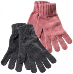 Damen-Strick-Fleecehandschuhe aus samtweichem Chenille