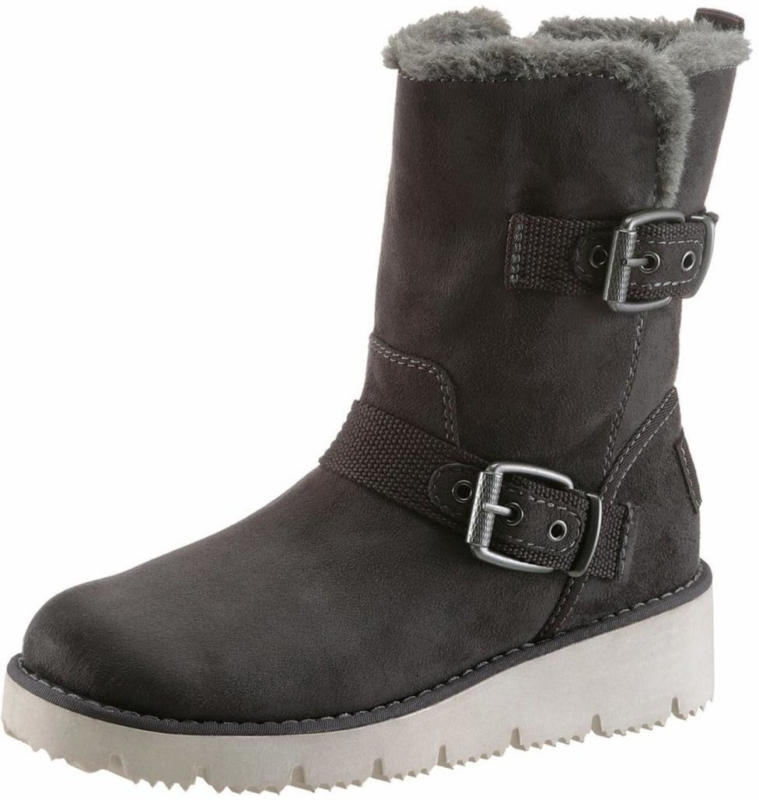 Snowboots mit Schnallen