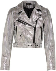 Kurz geschnittene Bikerjacke