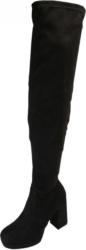 Overknee-Stiefel aus Kunstleder