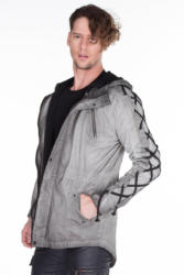 Cipo & Baxx Herren Jacke mit Backdetail und Used-Look