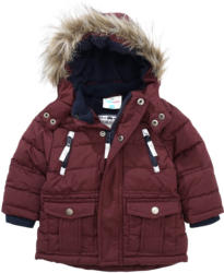 Baby Winterjacke mit Fellimitat